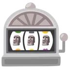 slot machine + Moai