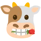 Kuhgesicht + Rose