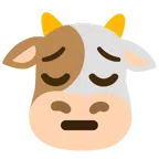 Kuhgesicht + nachdenkliches Gesicht