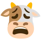 Kuhgesicht + erschöpftes Gesicht
