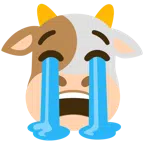 Kuhgesicht + heulendes Gesicht