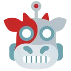 Kuhgesicht + Roboter