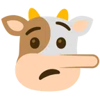 Kuhgesicht + lügendes Gesicht