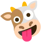 Kuhgesicht + irres Gesicht