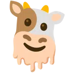 Kuhgesicht + schmelzendes Gesicht