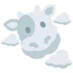 Kuhgesicht + Wolke