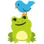 Frosch + Vogel