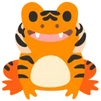 Frosch + Tigergesicht