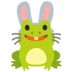 Frosch + Hasengesicht
