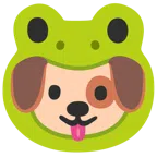 Frosch + Hundegesicht