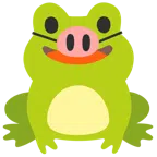 Frosch + Schweinegesicht