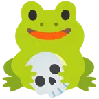 Frosch + Totenkopf