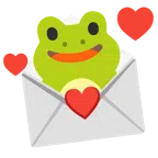 Frosch + Liebesbrief
