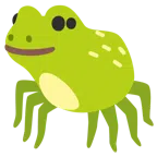 Frosch + Spinne