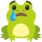 Frosch + weinendes Gesicht