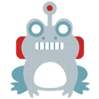 Frosch + Roboter