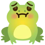 Frosch + würgendes Gesicht
