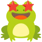 Frosch + überwältigt