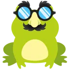 Frosch + verkleidet