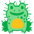 Frosch + Mikrobe