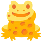 Frosch + Käsestück