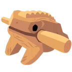 Frosch + Holz
