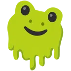 Frosch + schmelzendes Gesicht
