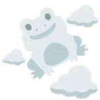 Frosch + Wolke