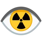 ojo + radiactivo