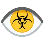 ojo + riesgo biológico