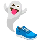 Gespenst + Sportschuh