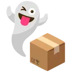 Gespenst + Paket