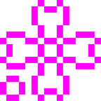 Computerspiel-Monster + Kirschblüte