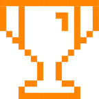 Computerspiel-Monster + Pokal