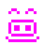 Computerspiel-Monster + Schweinegesicht