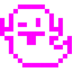 Computerspiel-Monster + Gespenst
