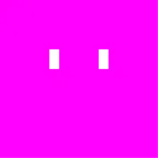 Computerspiel-Monster + Gesicht in Wolken