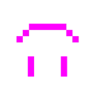 Computerspiel-Monster + umgekehrtes Gesicht