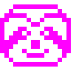 Computerspiel-Monster + Faultier