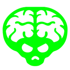 Computerspiel-Monster + Zauberstab