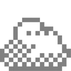 Computerspiel-Monster + Felsen