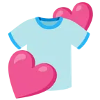 dos corazones + camiseta