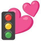 dos corazones + semáforo