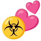 dos corazones + riesgo biológico