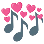 Herz mit Pfeil + Musiknoten