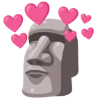 Herz mit Pfeil + Statue