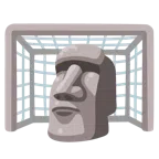 ゴールネット + モアイ
