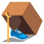 Mausefalle + Sportschuh