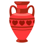 palo de corazones + ánfora