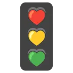 palo de corazones + semáforo